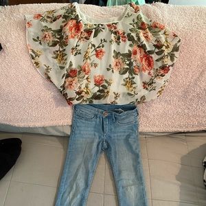 Girls clothes barely worn maybe 5 times all jeans from 7 up never worn namebrand